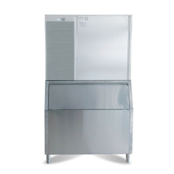  Αποθήκη Inox για παγομηχανή ελληνικής κατασκευής  BIN 200 IT-151 